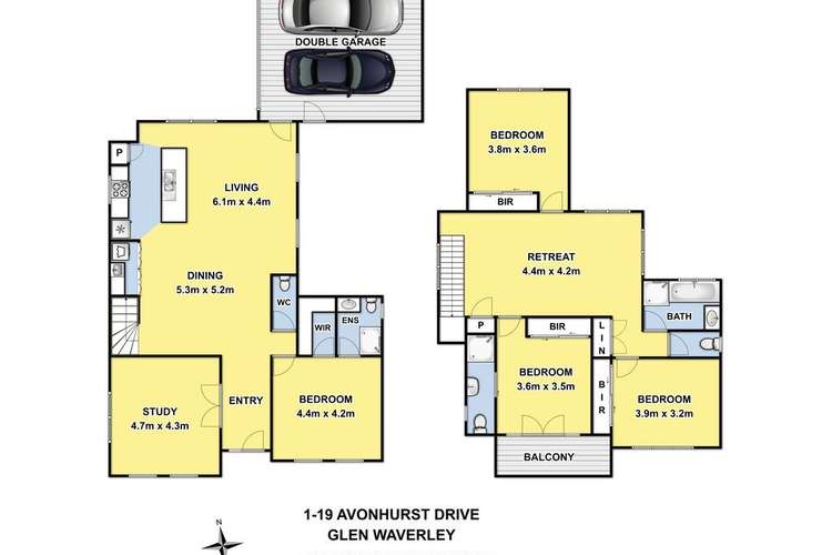 Second view of Homely townhouse listing, 1/19 Avonhurst Drive, Glen Waverley VIC 3150