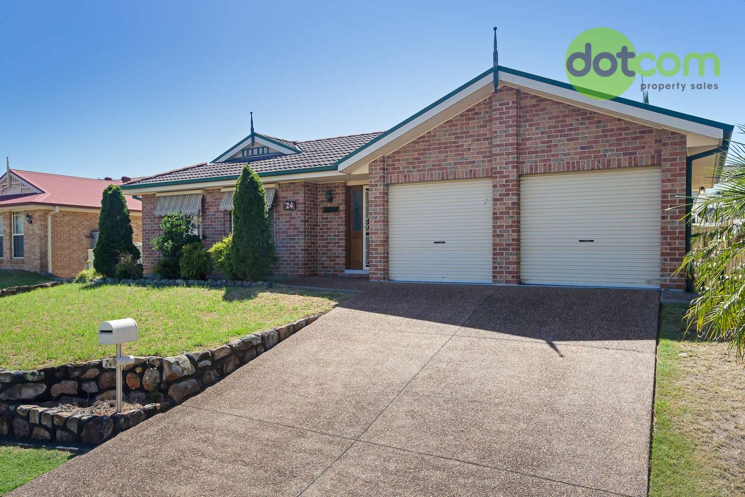 Main view of Homely house listing, 24 Springvale Circuit, Cameron Park NSW 2285