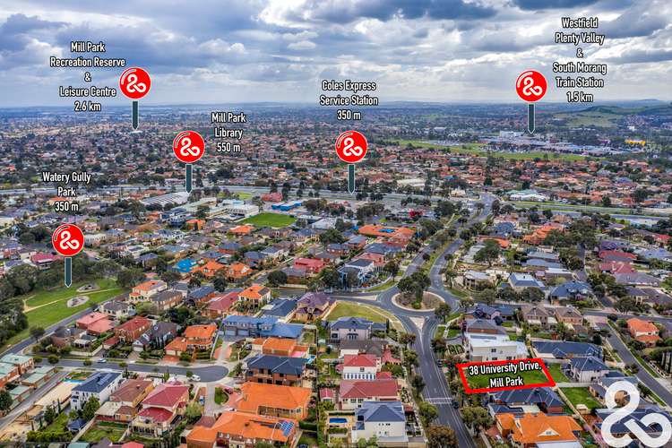 Fifth view of Homely residentialLand listing, 38 University Drive, Mill Park VIC 3082