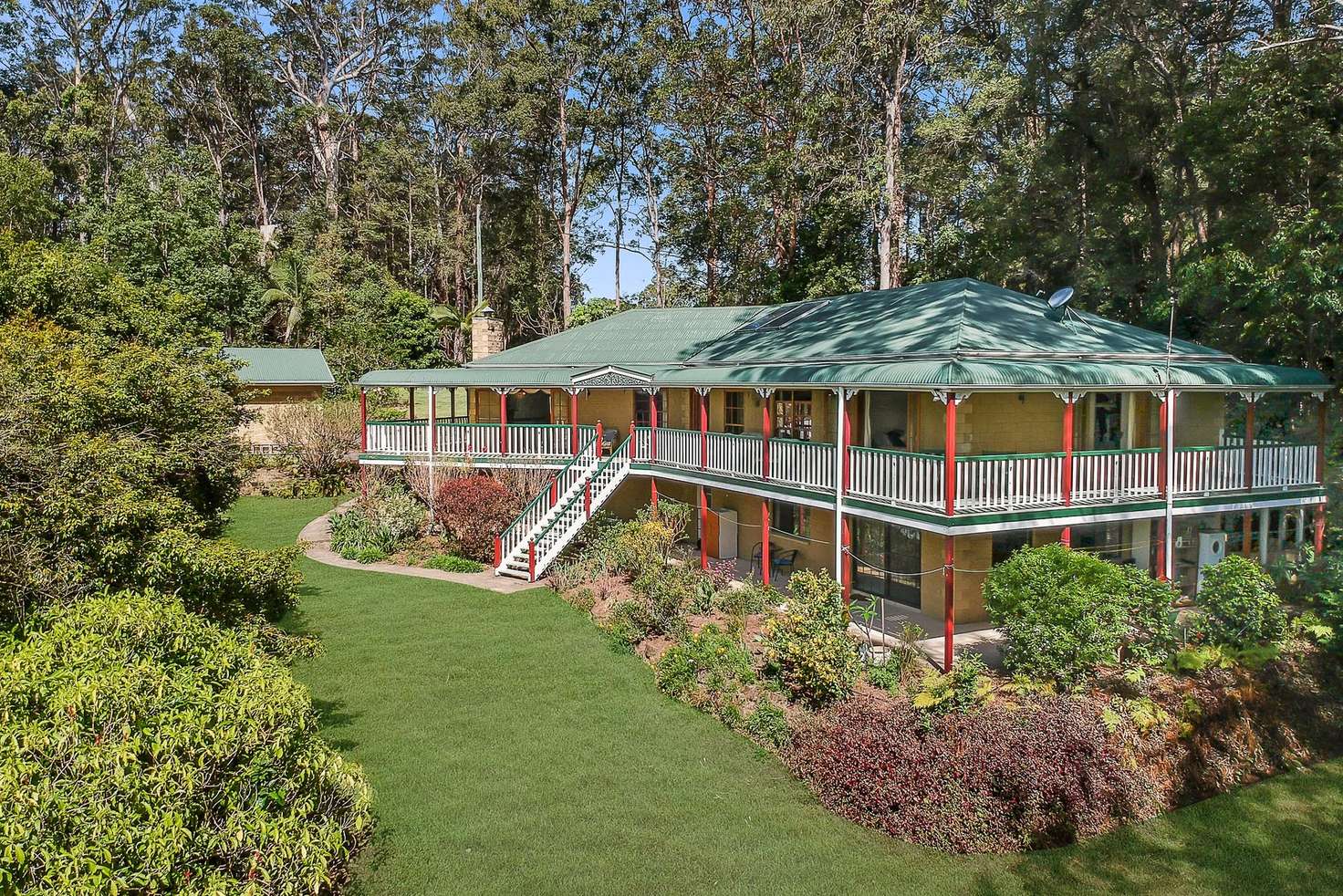 Main view of Homely acreageSemiRural listing, 47 Old Chevallum Road, Palmwoods QLD 4555