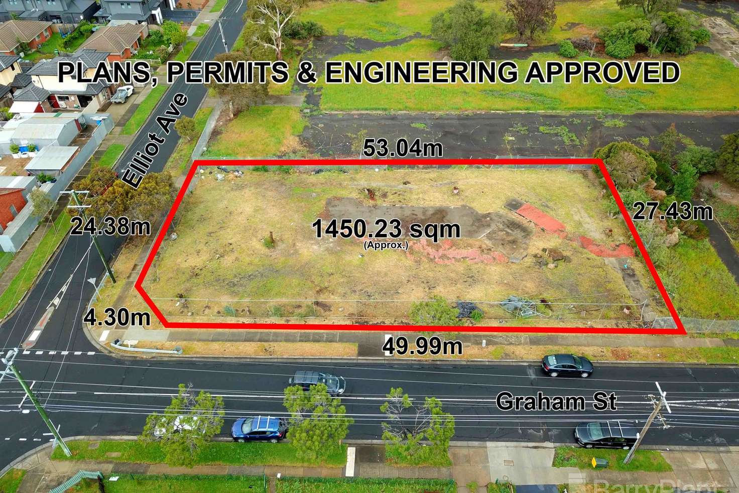 Main view of Homely residentialLand listing, 39 Graham Street, Broadmeadows VIC 3047