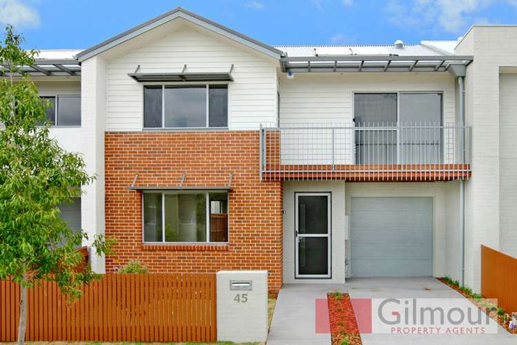 Main view of Homely townhouse listing, 45 Freshwater Road, Rouse Hill NSW 2155