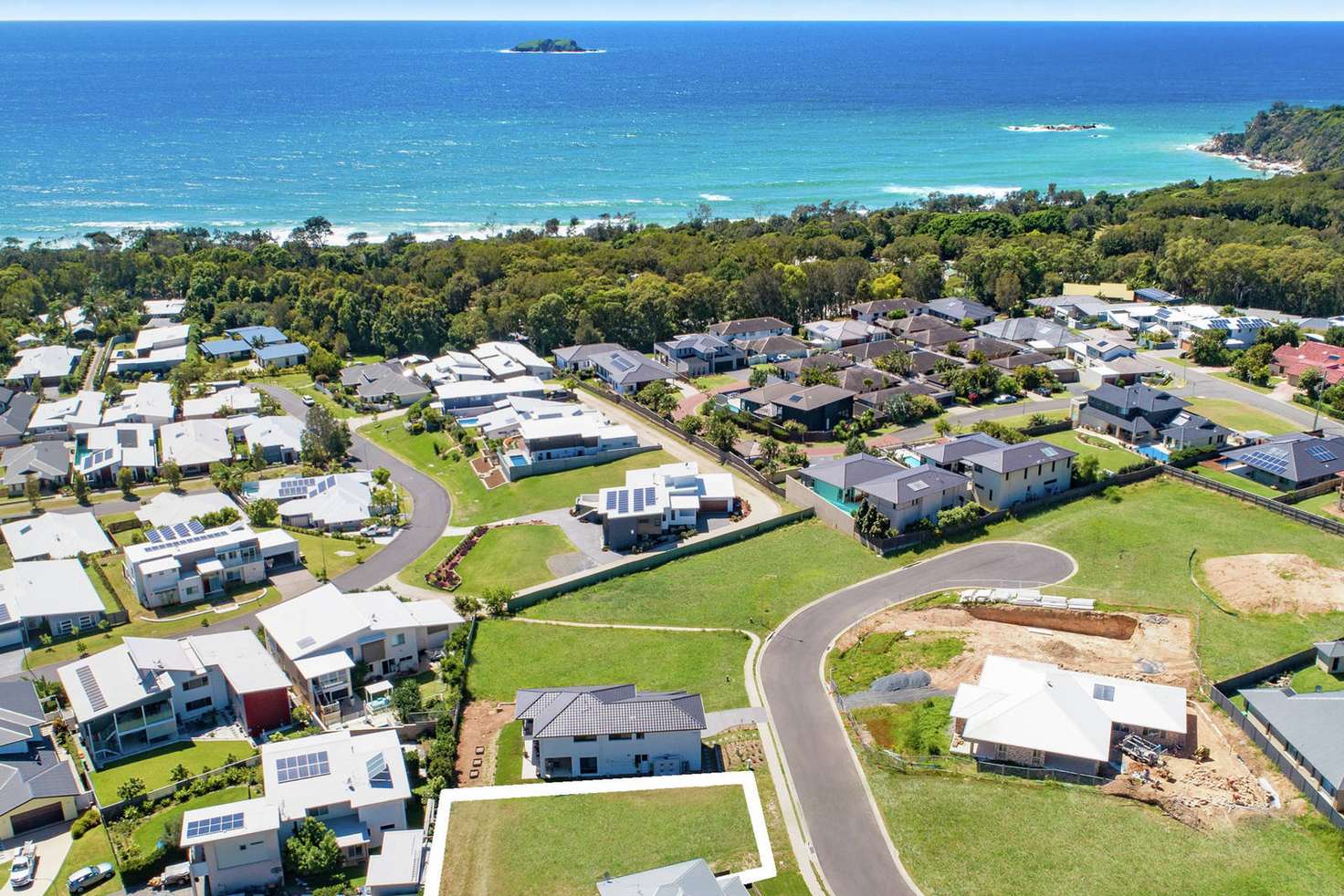 Main view of Homely residentialLand listing, 21 Grandview Close, Sapphire Beach NSW 2450