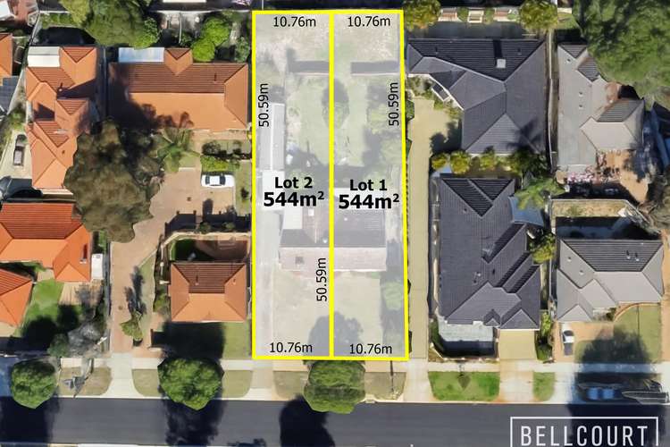 Second view of Homely residentialLand listing, LOT 1&2, 51 Griffin Crescent, Manning WA 6152