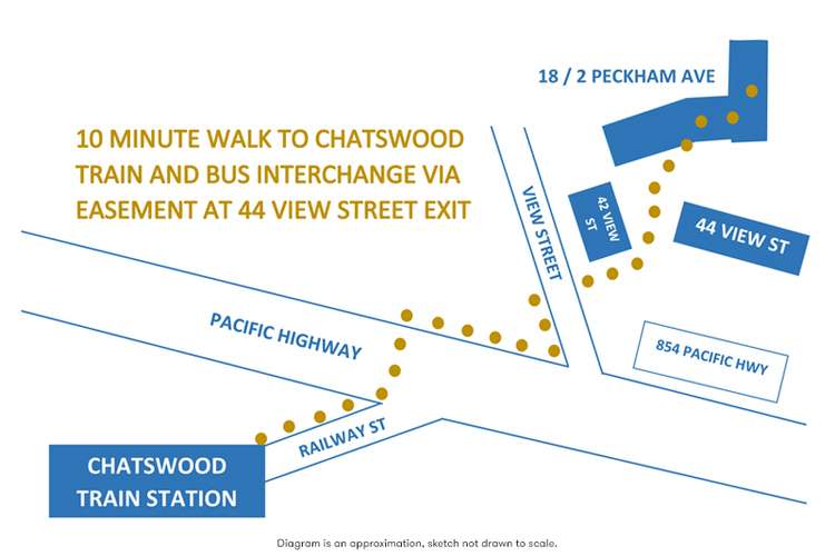 Second view of Homely apartment listing, 18/2 Peckham Avenue, Chatswood NSW 2067