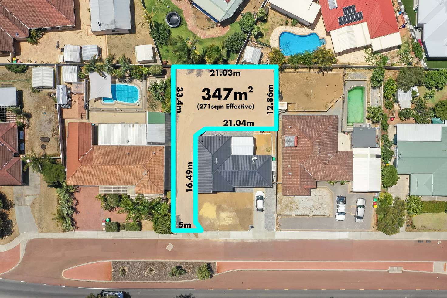 Main view of Homely residentialLand listing, 286A Eddystone Avenue, Heathridge WA 6027