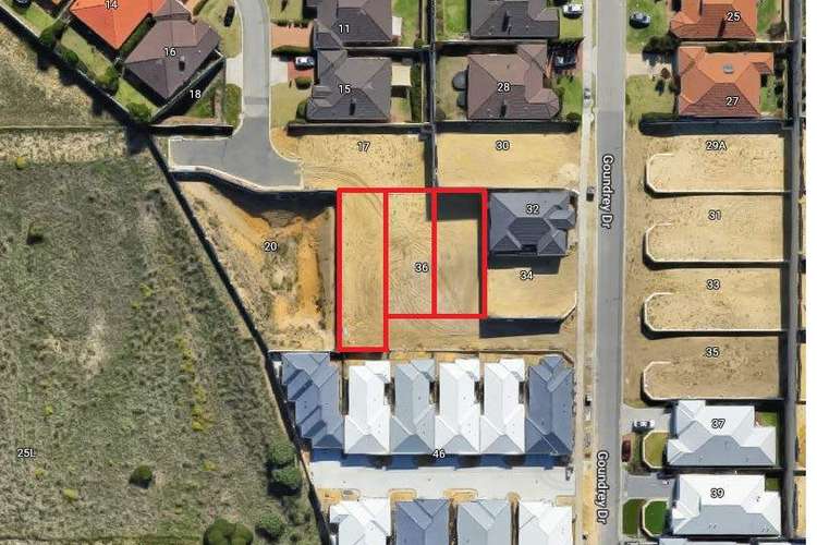 Second view of Homely residentialLand listing, LOT 1, 36 Goundrey Drive, Pearsall WA 6065
