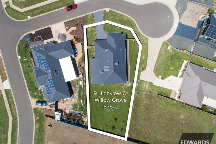 Second view of Homely house listing, 9 Highview Court, Willow Grove VIC 3825