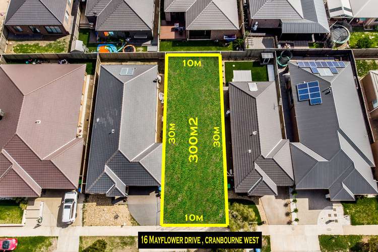 Main view of Homely residentialLand listing, 16 Mayflower Drive, Cranbourne West VIC 3977