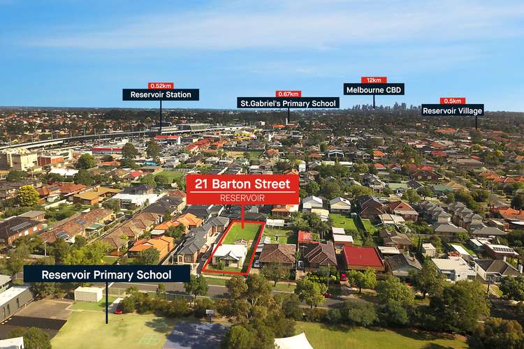 Second view of Homely house listing, 21 Barton Street, Reservoir VIC 3073