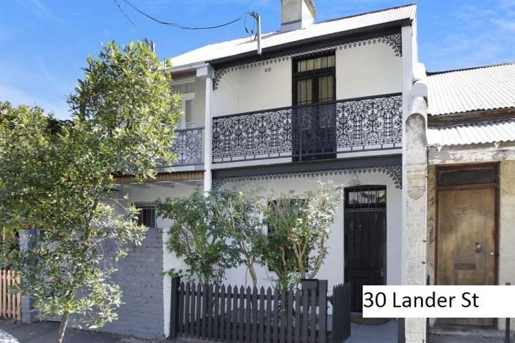 Main view of Homely terrace listing, 30 Lander Street, Darlington NSW 2008