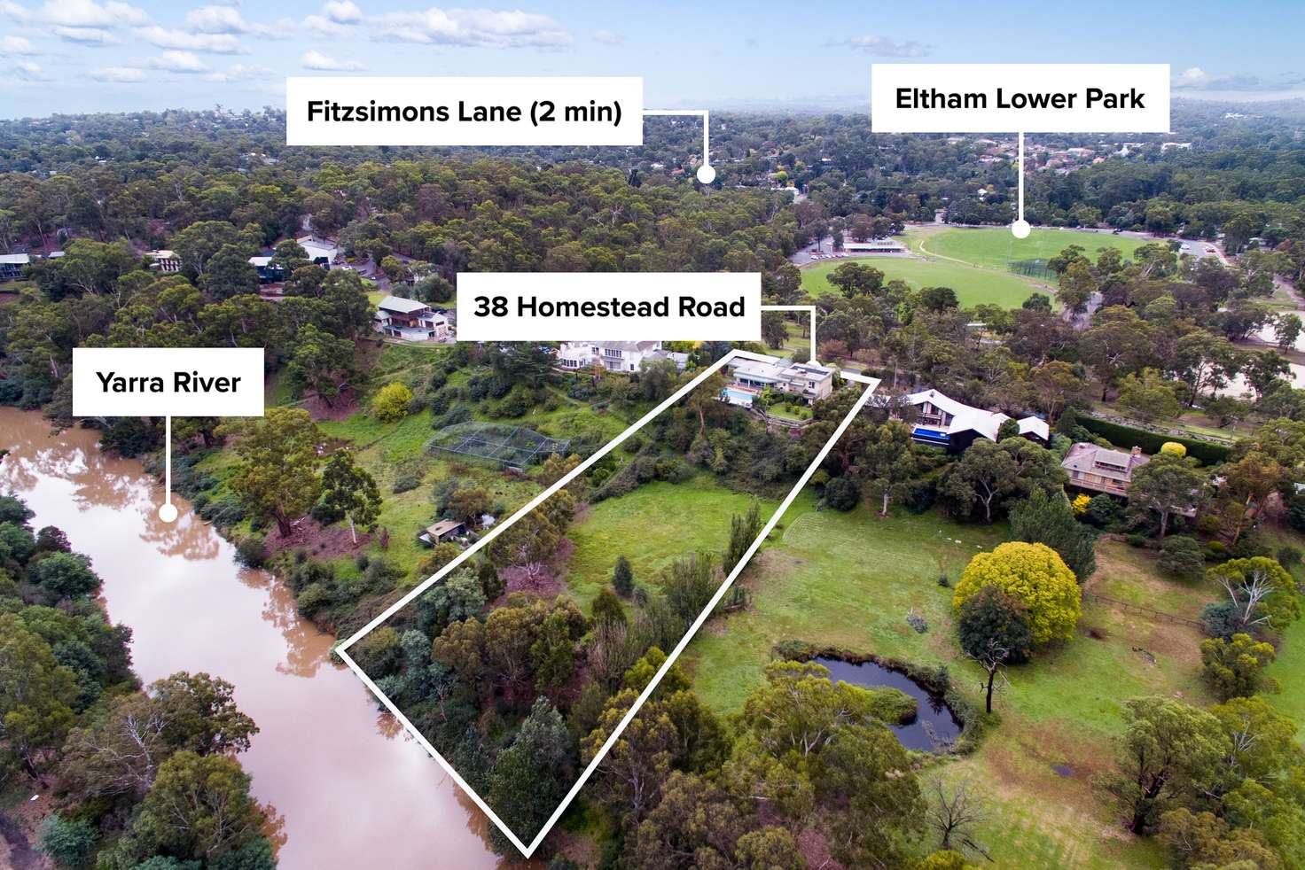 Main view of Homely house listing, 38 Homestead Road, Eltham VIC 3095
