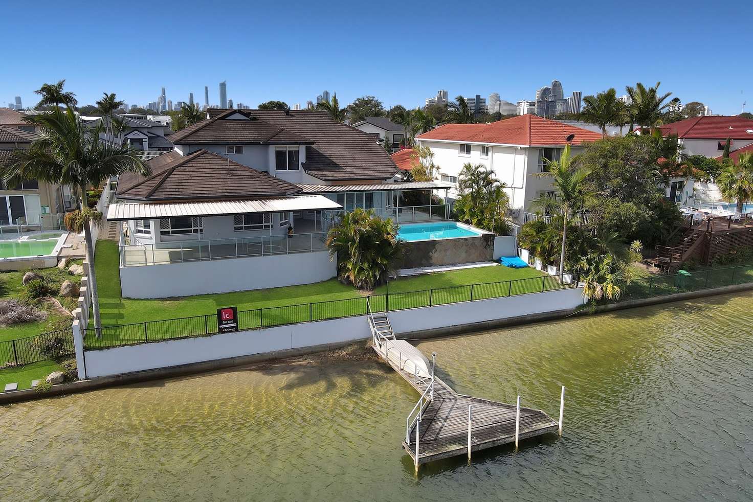 Main view of Homely house listing, 55 Cessnock Close, Mermaid Waters QLD 4218