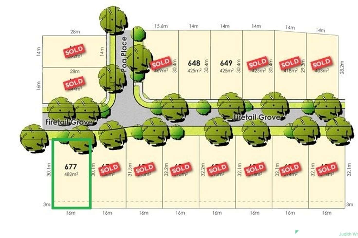 Main view of Homely residentialLand listing, LOT 677, 4 Firetail Grove, Cowes VIC 3922