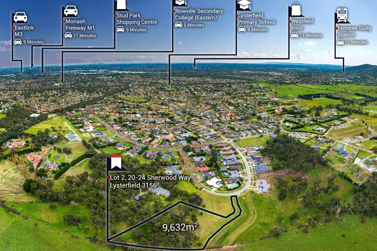 Second view of Homely residentialLand listing, LOT 2, 20-24 Sherwood Way, Lysterfield VIC 3156