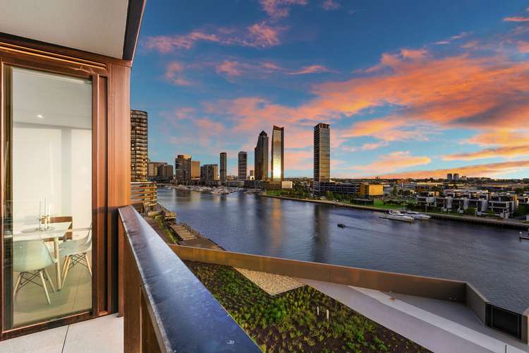 Main view of Homely apartment listing, 713/915 Collins Street, Docklands VIC 3008