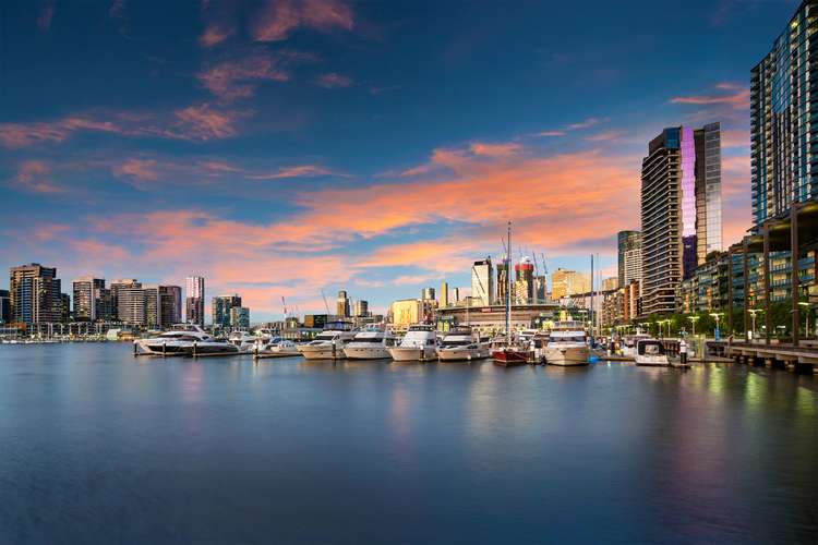 Second view of Homely apartment listing, 713/915 Collins Street, Docklands VIC 3008