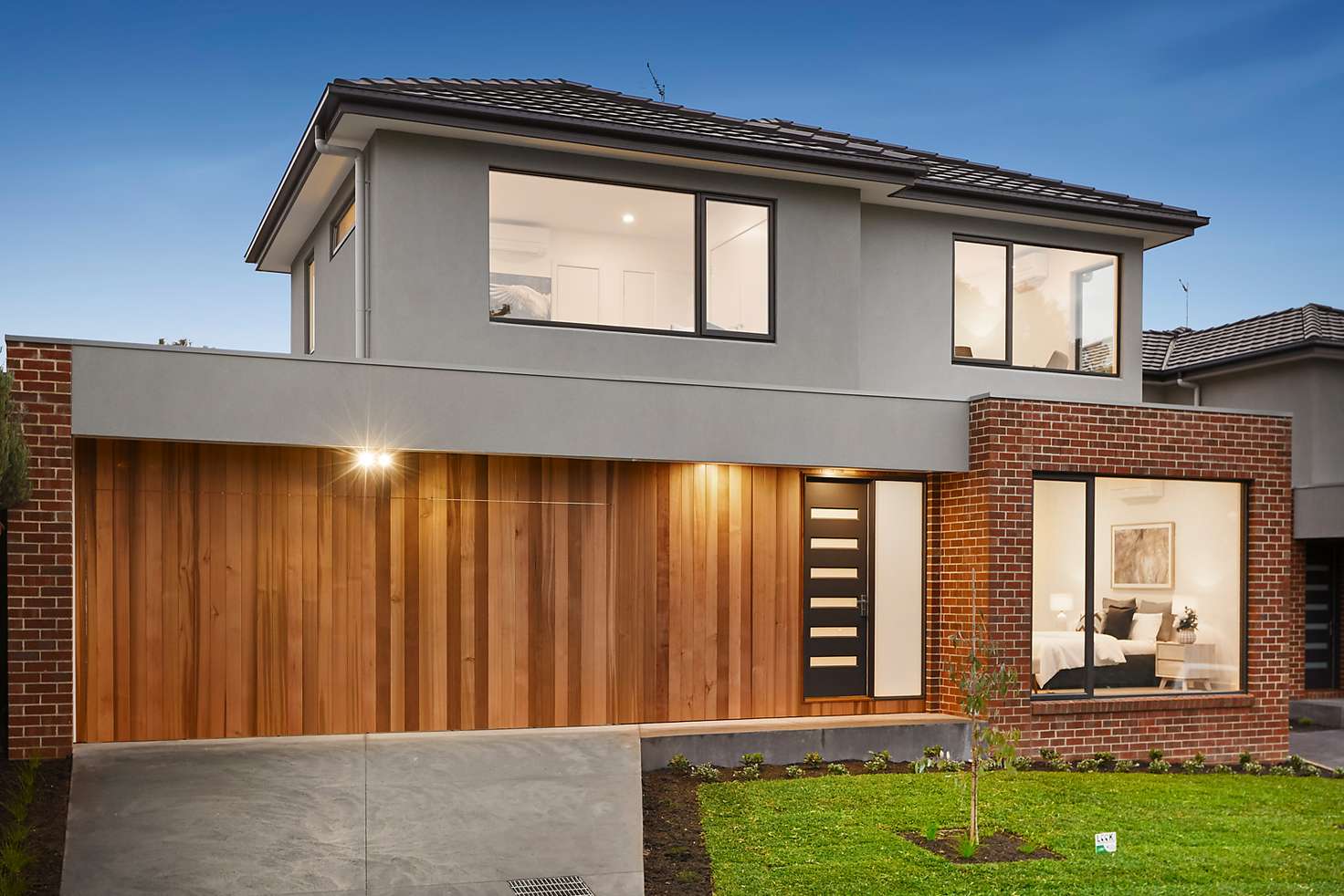 Main view of Homely townhouse listing, 1/14 Wooddale Grove, Mitcham VIC 3132