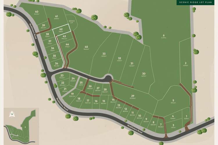 Third view of Homely residentialLand listing, LOT 42, 128 Mcallisters Road, Bilambil Heights NSW 2486