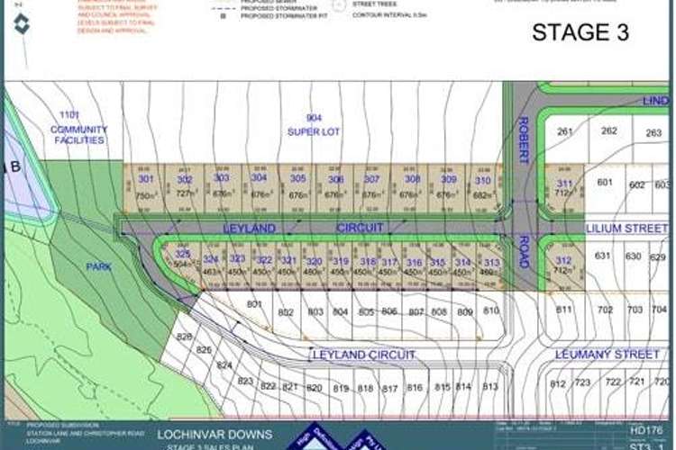 Third view of Homely residentialLand listing, LOT 316 Leyland Crescent, Lochinvar NSW 2321