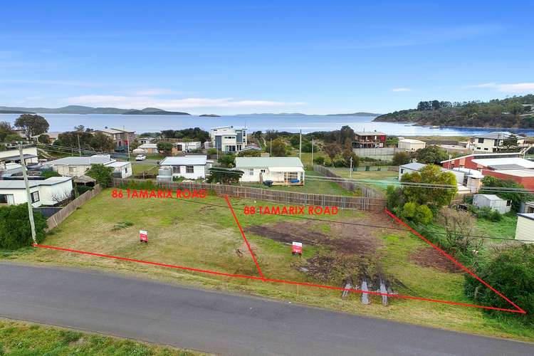 Second view of Homely residentialLand listing, 86 & 88 Tamarix Road, Primrose Sands TAS 7173