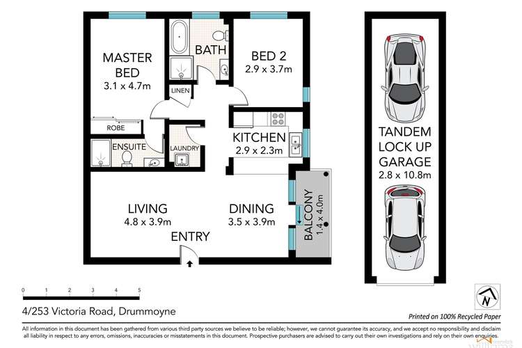 Fourth view of Homely apartment listing, 4/253-257 Victoria Road, Drummoyne NSW 2047