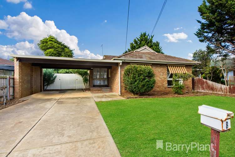 Main view of Homely house listing, 8 Alkemade Drive, Melton VIC 3337