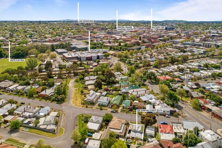 Main view of Homely house listing, 505 Humffray Street South, Golden Point VIC 3350