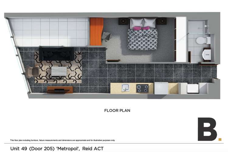 Second view of Homely apartment listing, Cooyong Street, Reid ACT 2612