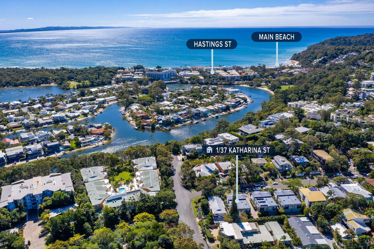 Main view of Homely apartment listing, 1/37 Katharina Street, Noosa Heads QLD 4567