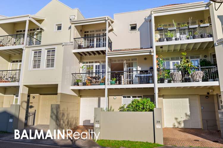 Main view of Homely townhouse listing, 40 Waragal Avenue, Rozelle NSW 2039
