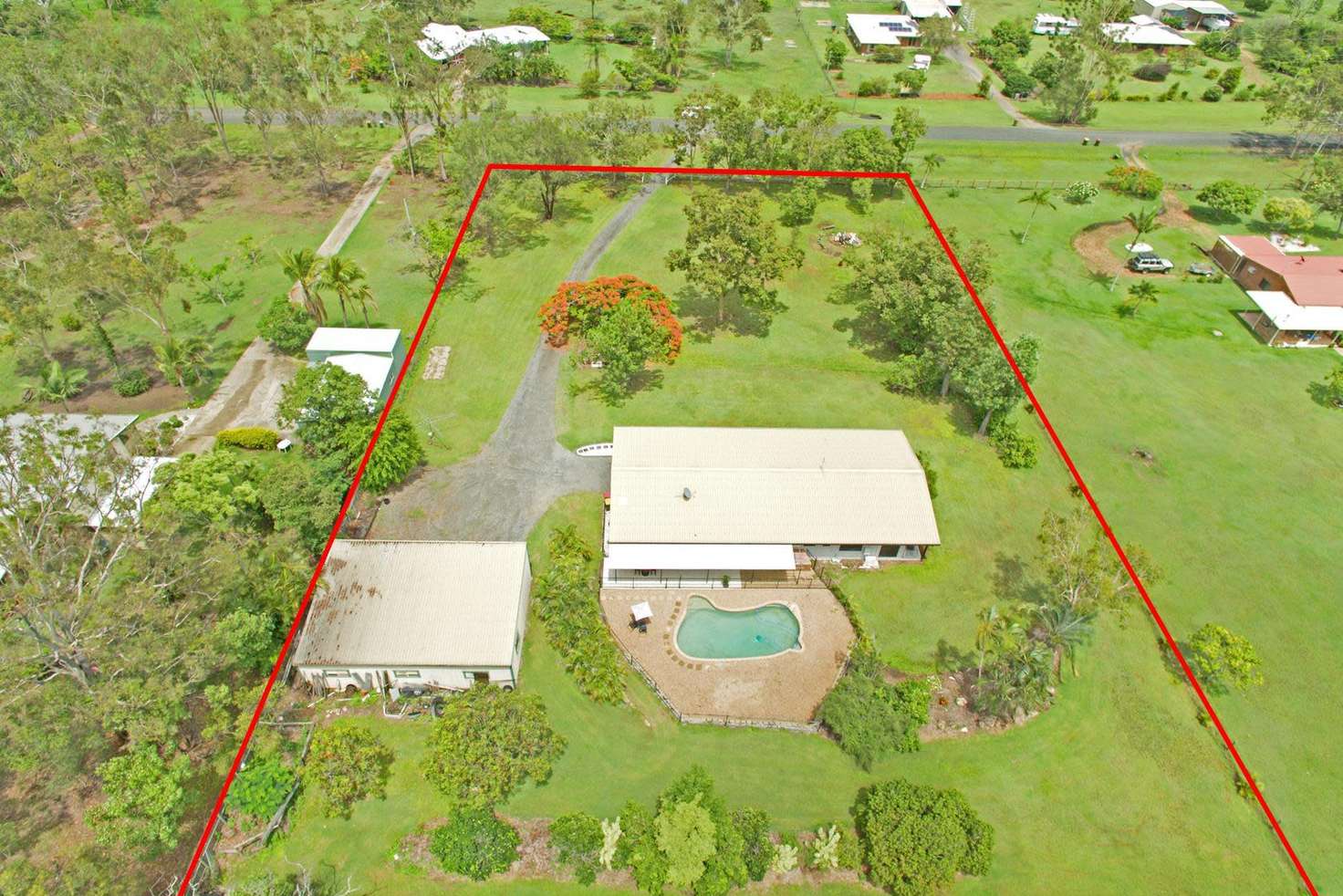 Main view of Homely acreageSemiRural listing, 55 Racecourse Road, Barmaryee QLD 4703