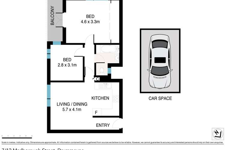 Fourth view of Homely apartment listing, 7/12 Marlborough Street, Drummoyne NSW 2047