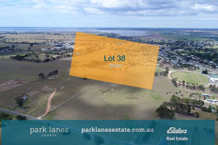 Main view of Homely residentialLand listing, LOT 38 Park Lanes Estate, Lucknow VIC 3875