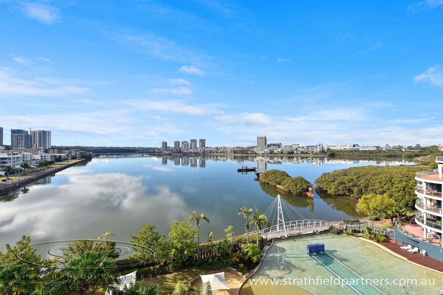 Main view of Homely apartment listing, 18/27 Bennelong Parkway, Wentworth Point NSW 2127