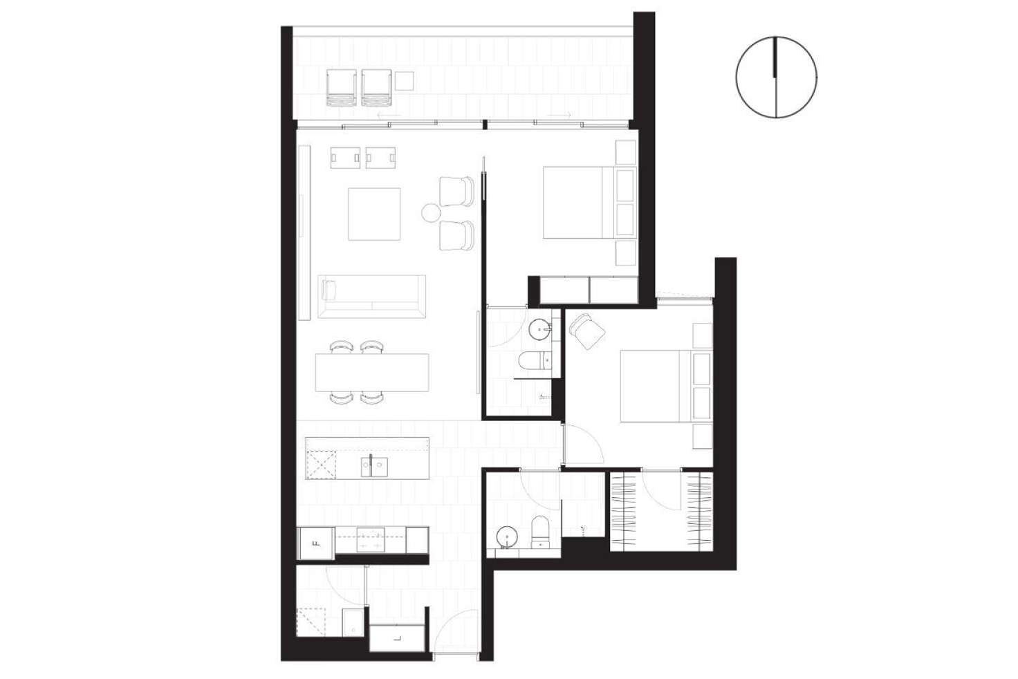 Main view of Homely apartment listing, 1302/161 Emu Bank, Belconnen ACT 2617