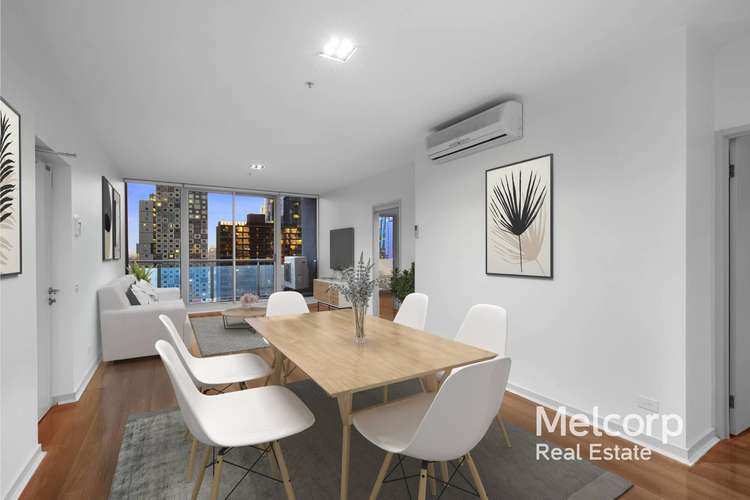 Second view of Homely apartment listing, 2701/483 Swanston Street, Melbourne VIC 3000