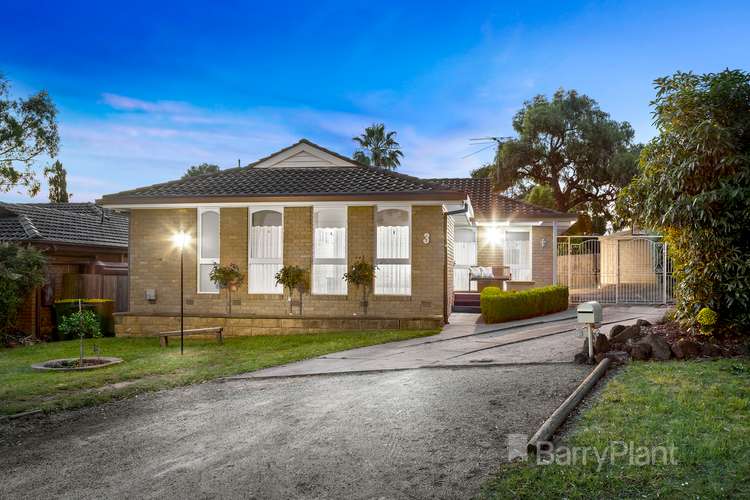 Main view of Homely house listing, 3 Iredale Court, Watsonia North VIC 3087