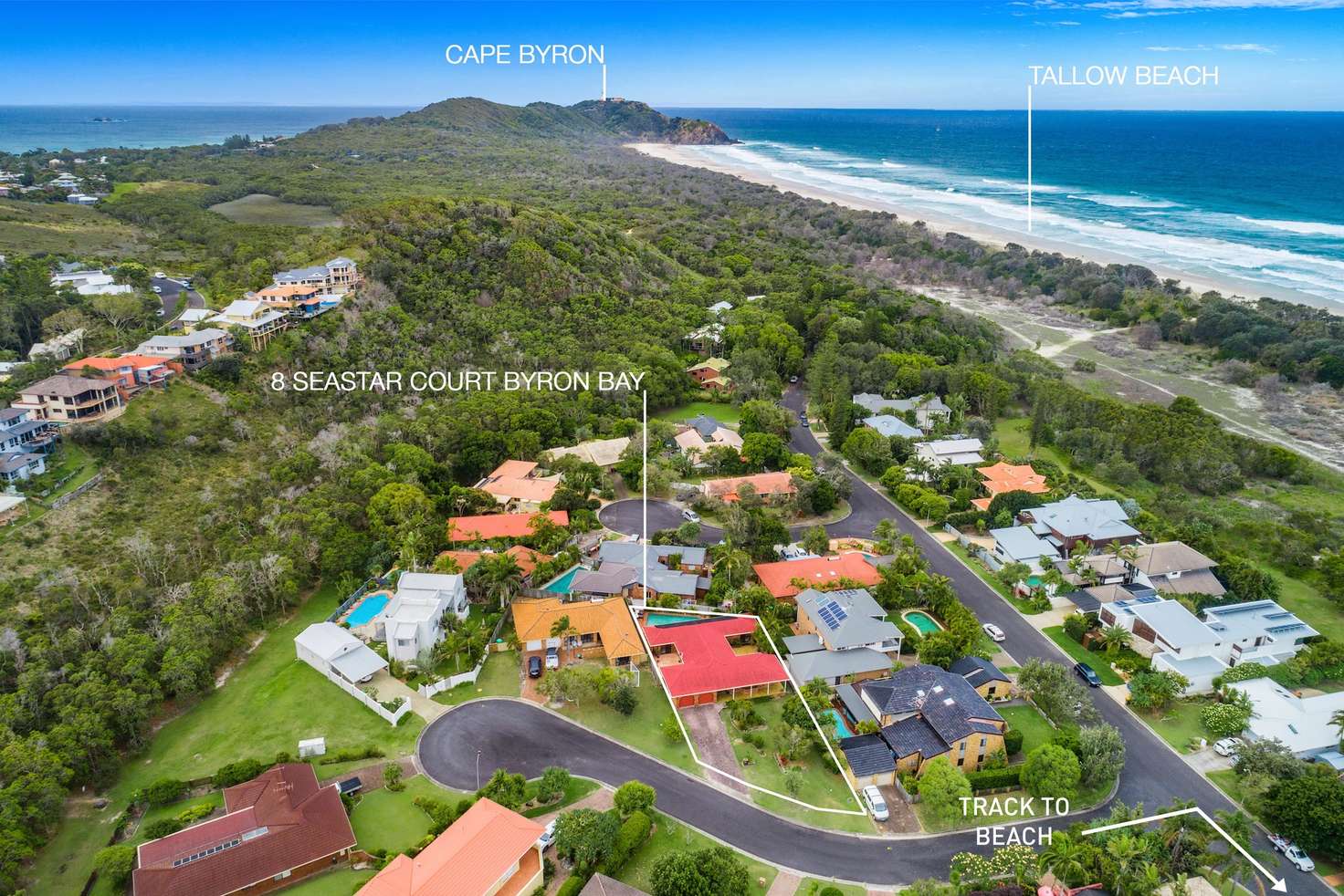 Main view of Homely house listing, 8 Seastar Court, Byron Bay NSW 2481