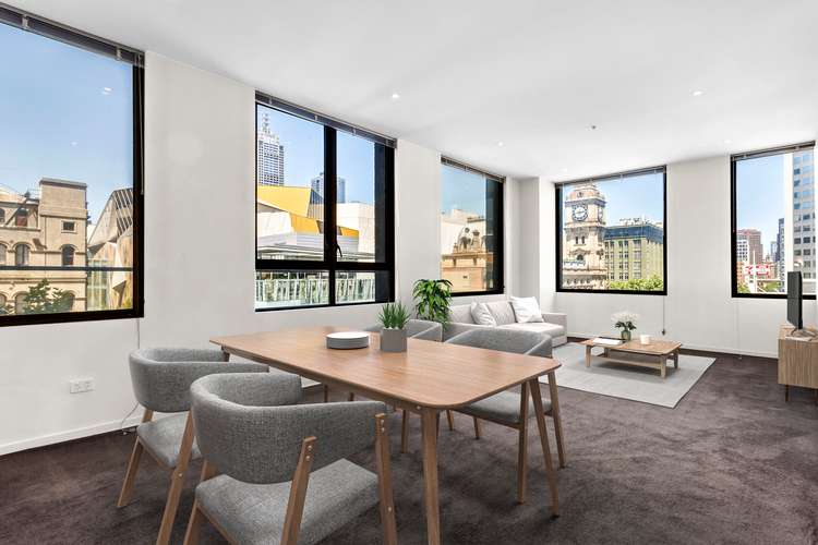 Main view of Homely apartment listing, 608/225 Elizabeth Street, Melbourne VIC 3000