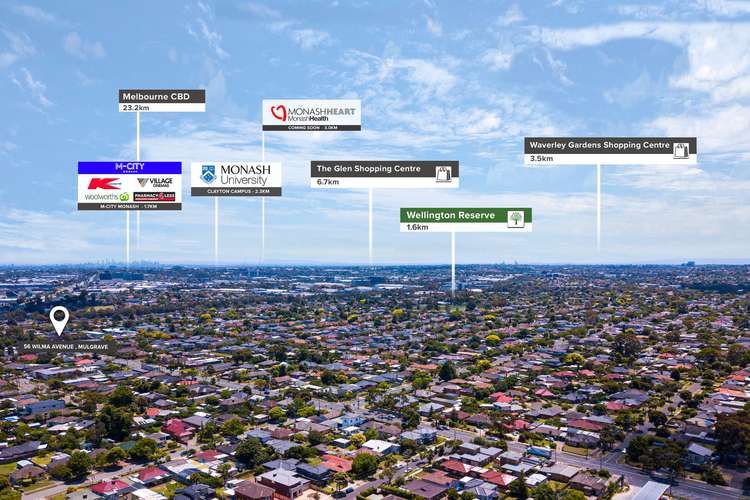 Fourth view of Homely house listing, 56 Wilma Avenue, Mulgrave VIC 3170