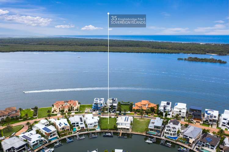 Second view of Homely residentialLand listing, 35 Knightsbridge Parade, Sovereign Islands QLD 4216