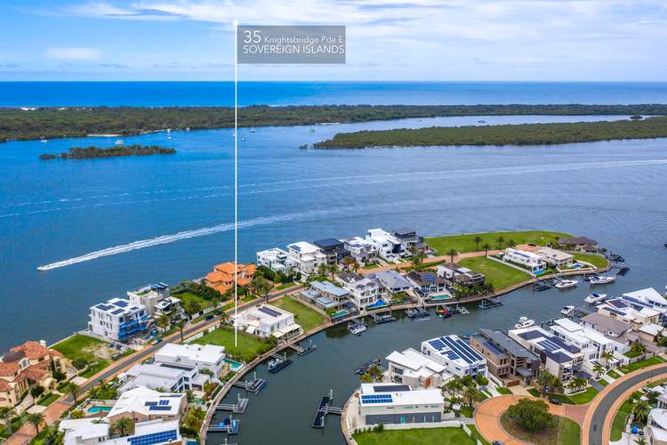 Fifth view of Homely residentialLand listing, 35 Knightsbridge Parade, Sovereign Islands QLD 4216