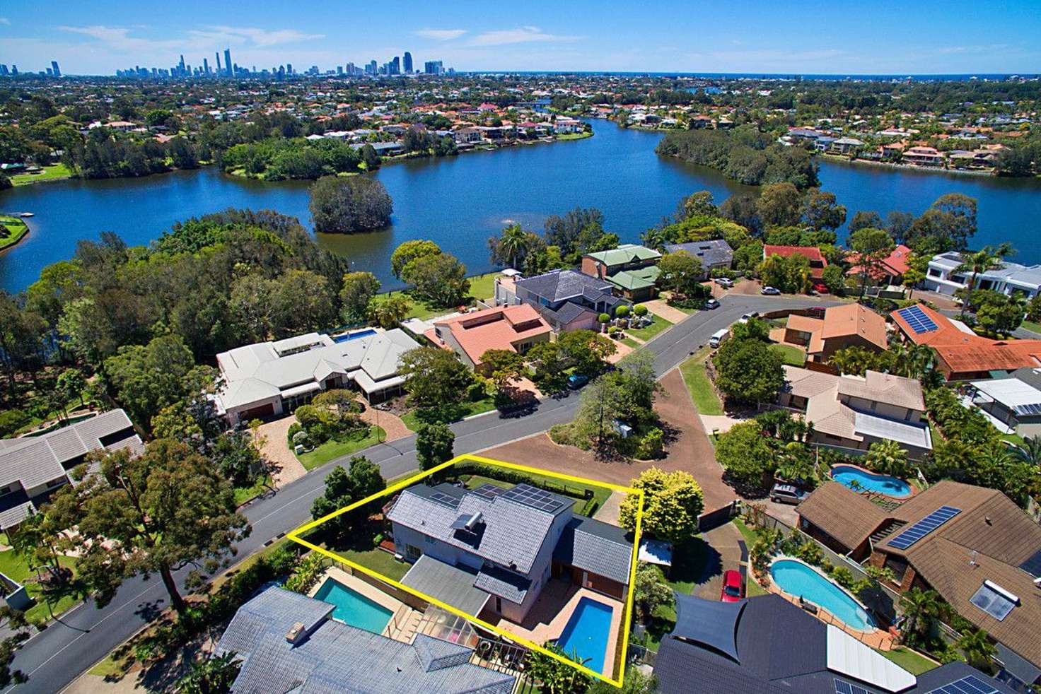Main view of Homely house listing, 5 Pinnacle Court, Robina QLD 4226