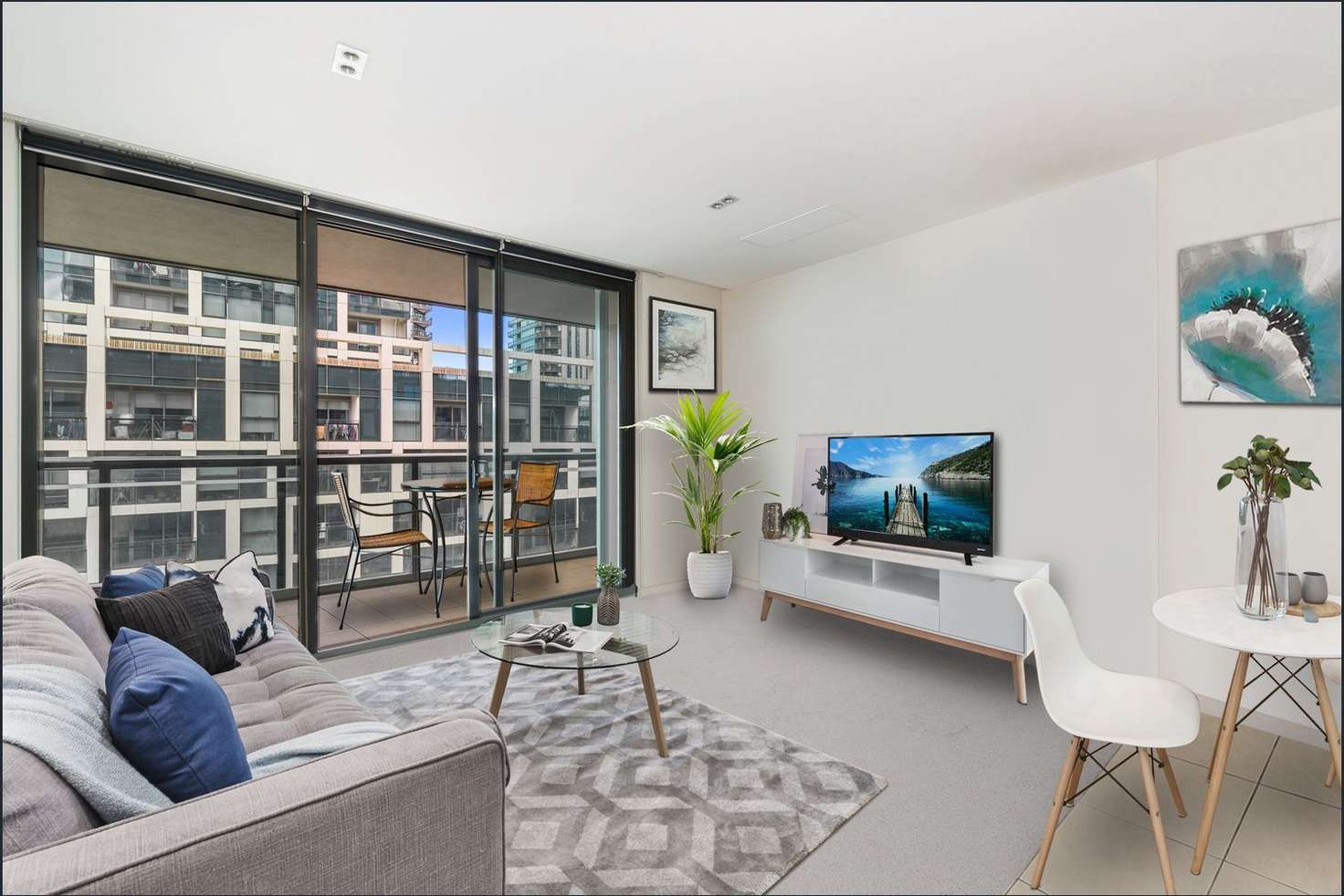 Main view of Homely apartment listing, 8F/8 Waterside Place, Docklands VIC 3008