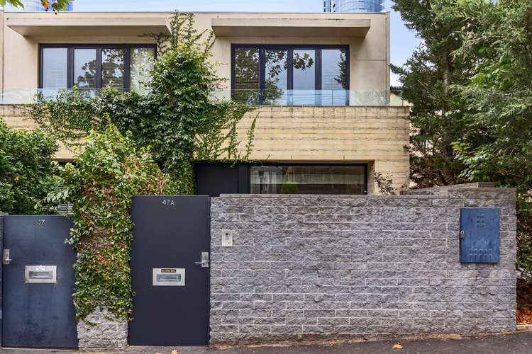 Main view of Homely townhouse listing, 47a Tivoli Road, South Yarra VIC 3141