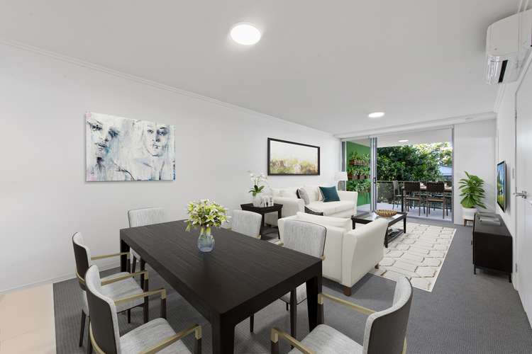 Second view of Homely apartment listing, 204/25 Walsh Street, Milton QLD 4064