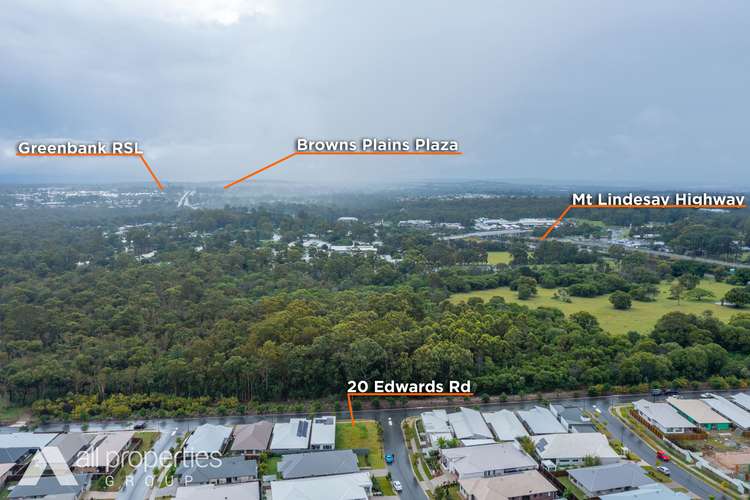 Fourth view of Homely residentialLand listing, 20 Edwards Road, Greenbank QLD 4124