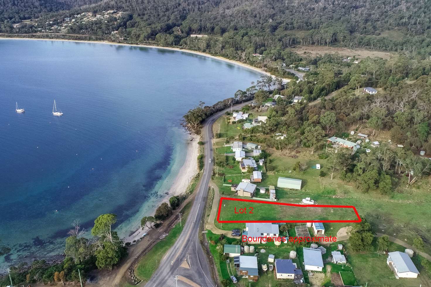 Main view of Homely residentialLand listing, LOT 2, 417 White Beach Road, White Beach TAS 7184