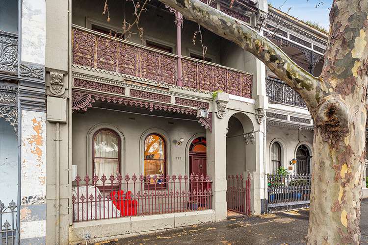 Main view of Homely terrace listing, 595 King Street, West Melbourne VIC 3003